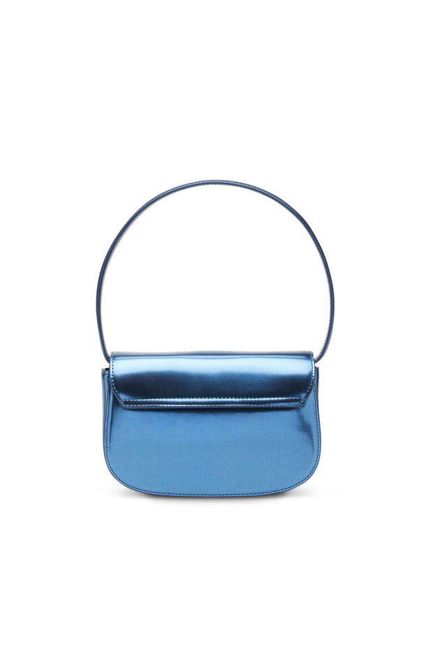 1DR-Iconica borsa a spalla in pelle specchiata