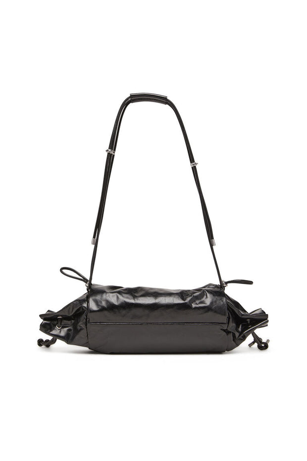 Scrunch-D M-Borsa a spalla in pelle lucida